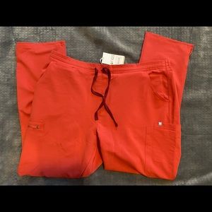 XL FIGS Limited Edition Clay Yola Skinny Pants